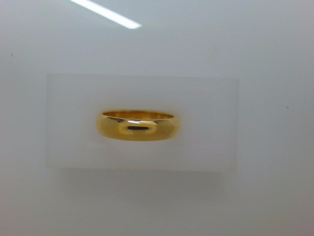 14k Yellow Gold Men's Wedding Ring 6.3g