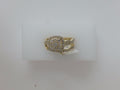 14k Yellow Gold Diamond Women's Wedding Ring 5.5g