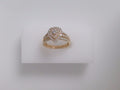 14k Yellow Gold Diamond Women's Wedding Ring 20.4g
