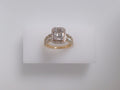 14k Yellow Gold Diamond Women's Wedding Ring 23.8g