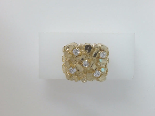 10k Yellow Gold Men's Ring 7.4g