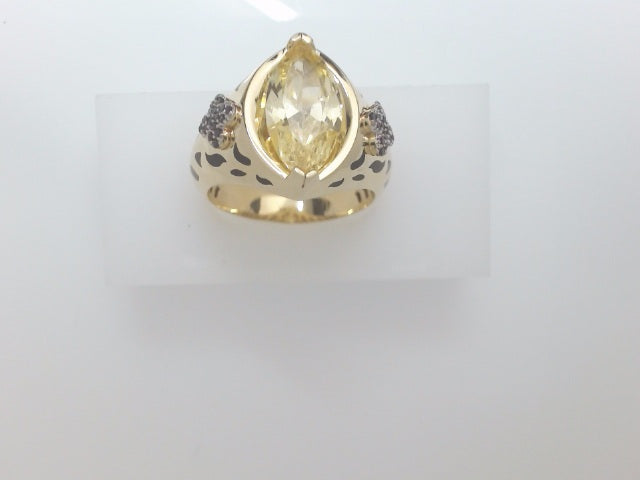 14k Yellow Gold Men's Ring 11.4g