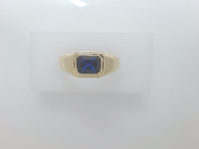 14k Yellow Gold Men's Ring 7.3g