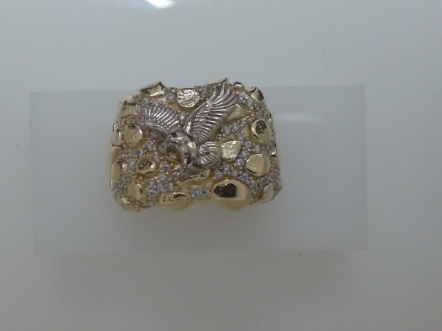 14k Yellow Gold Men's Ring 7.6g