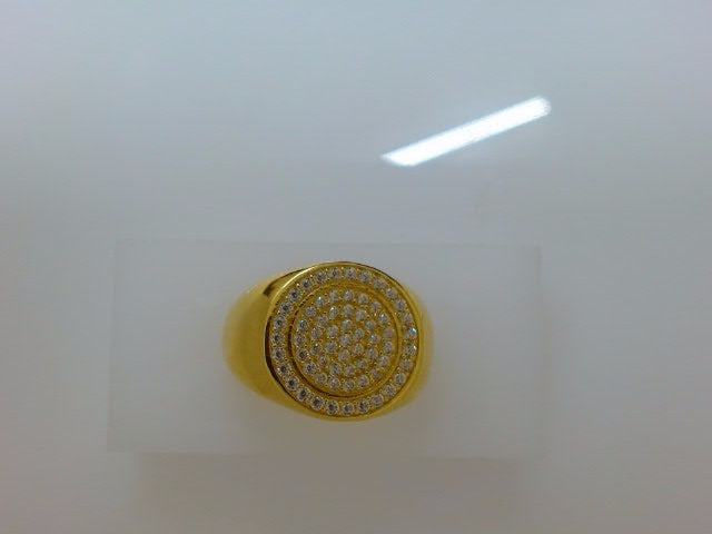 14k Yellow Gold Men's Ring 4.4g