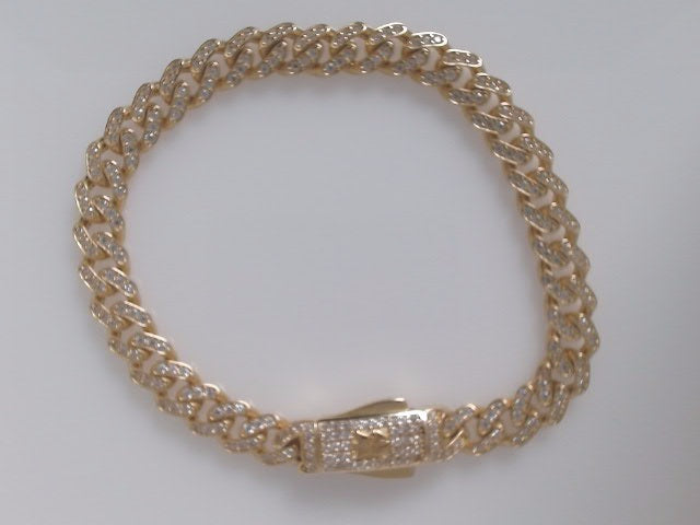 14k Yellow Gold Women's Bracelet 14.2g