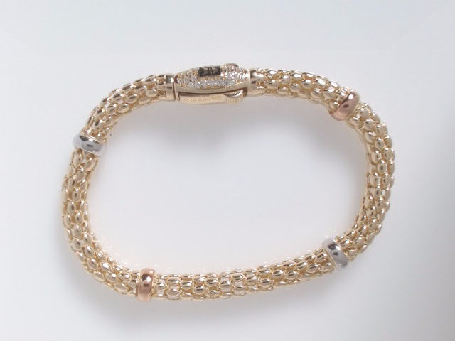 14k Yellow Gold Women's Bracelet 15.1g