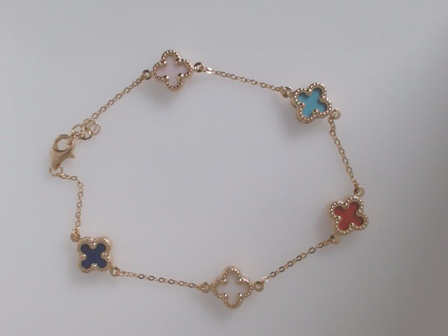 14k Yellow Gold Women's Bracelet 4.3g