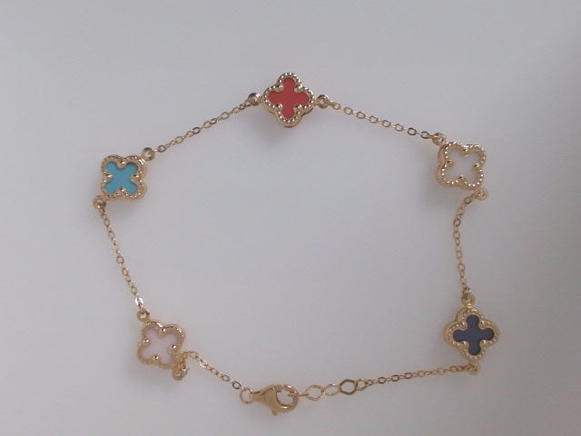 14k Yellow Gold Women's Bracelet 4.2g