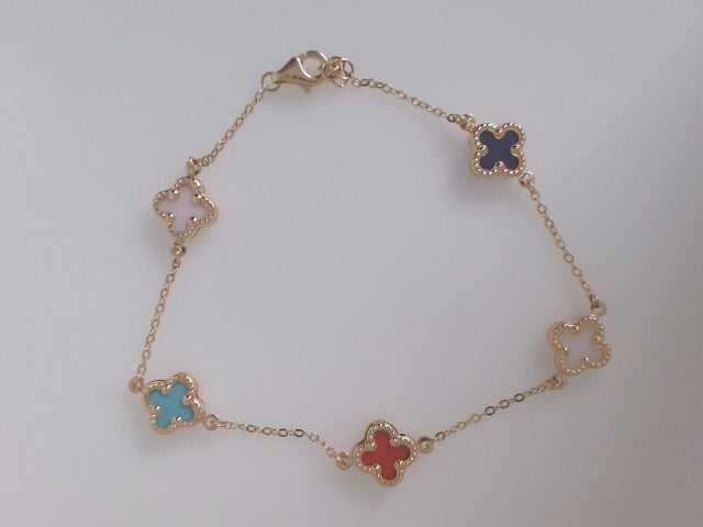 14k Yellow Gold Women's Bracelet 4.3g