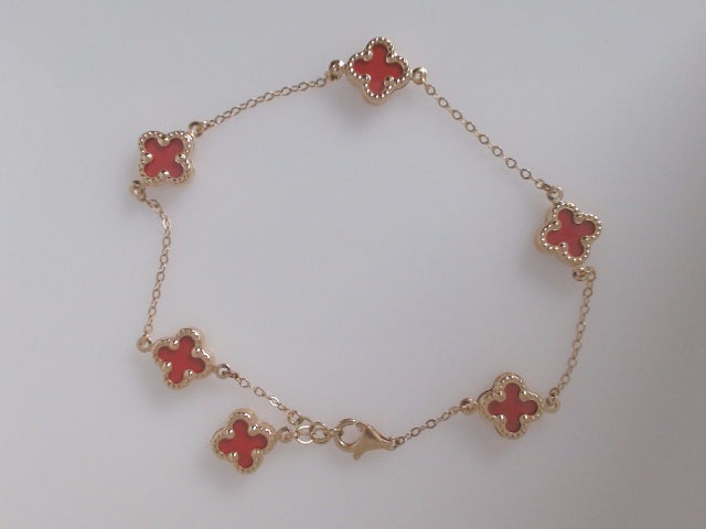 14k Yellow Gold Women's Bracelet 4.7g