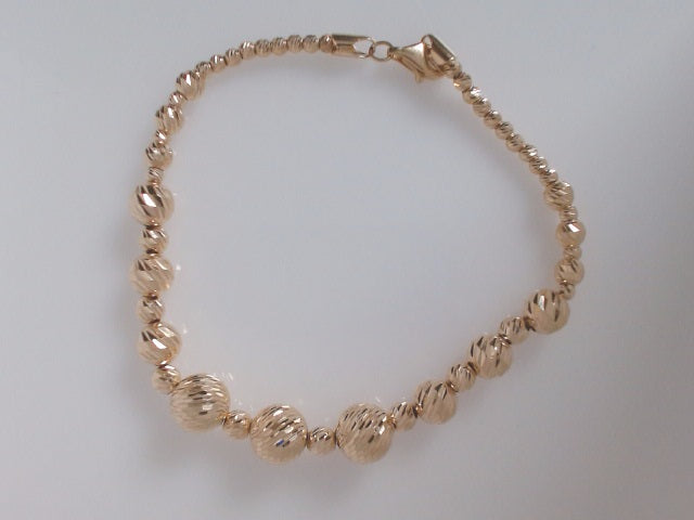 14k Yellow Gold Women's Bracelet 7.2g