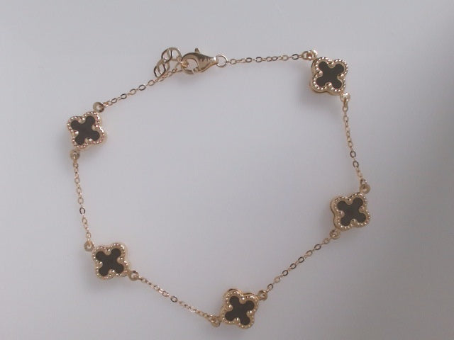 14k Yellow Gold Women's Bracelet 4.3g