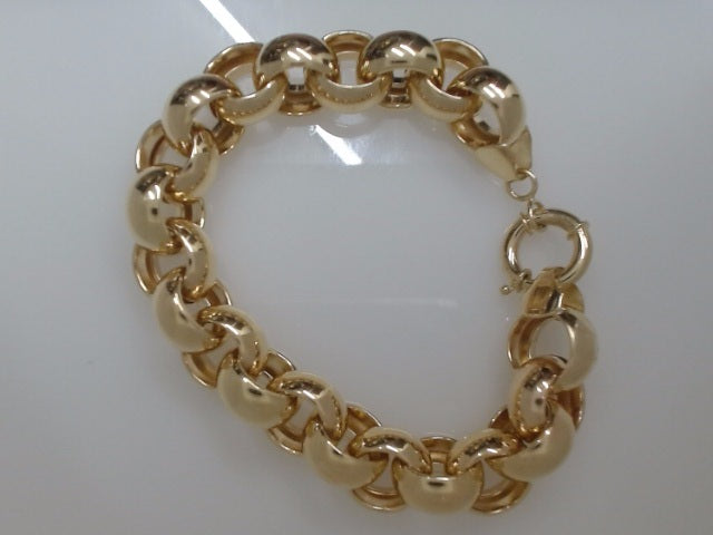 14k Yellow Gold Women's Bracelet 21.7g
