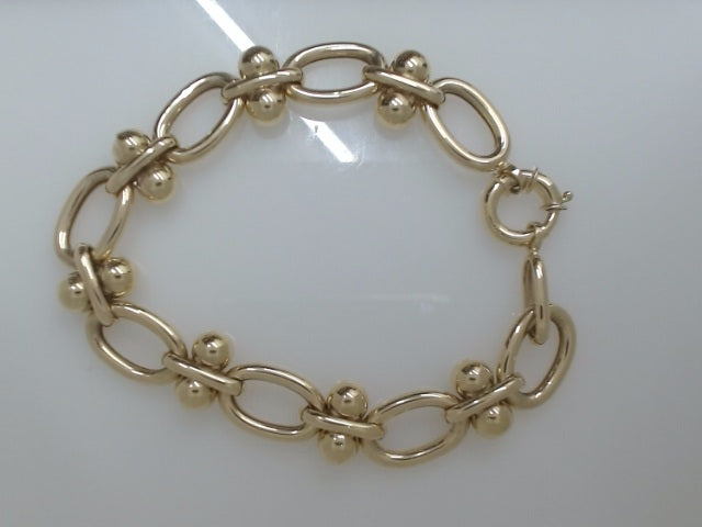 14k Yellow Gold Women's Bracelet 10g