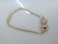14k Yellow Gold Women's Bracelet 8.1g