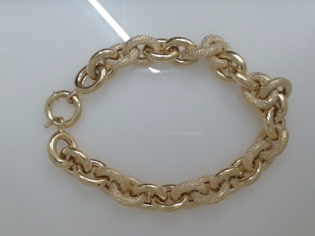 14k Yellow Gold Women's Bracelet 18.2g