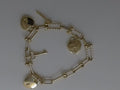 14k Yellow Gold Women's Bracelet 9.2g