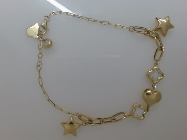 14k Yellow Gold Women's Bracelet 5.8g