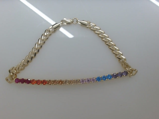 14k Yellow Gold Women's Bracelet 10g