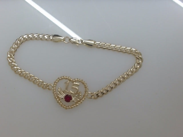 14k Yellow Gold Women's Bracelet 6.6g