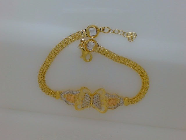 14k Yellow Gold Women's Bracelet 6.7g