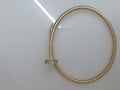 14k Yellow Gold Women's Bangle 16.3g