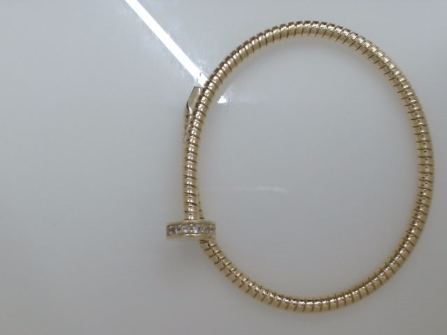 14k Yellow Gold Women's Bangle 16.3g