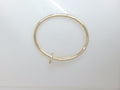 10k Yellow Gold Unisex Bangle 16.4g