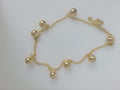14k Yellow Gold Women's Anklet 9.4g