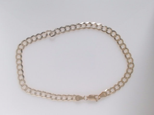 14k Yellow Gold Women's Anklet 9g