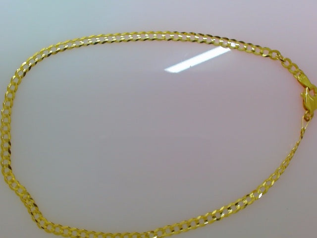 14k Yellow Gold Women's Anklet 3.2g