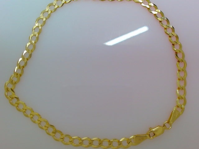 14k Yellow Gold Women's Anklet 6.7g
