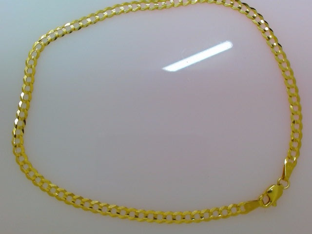 14k Yellow Gold Women's Anklet 4g