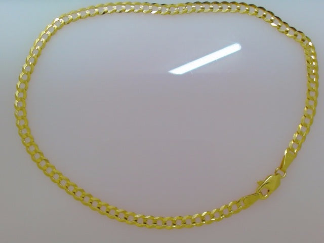 14k Yellow Gold Women's Anklet 4g