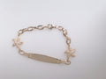 14k Yellow Gold Kid's Anklet 3.2g