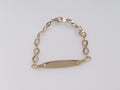 14k Yellow Gold Kid's Anklet 3g