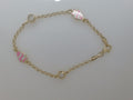 14k Yellow Gold Kid's Anklet 4.1g
