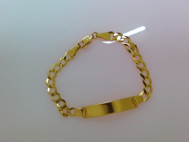 14k Yellow Gold Kid's Anklet 4.9g