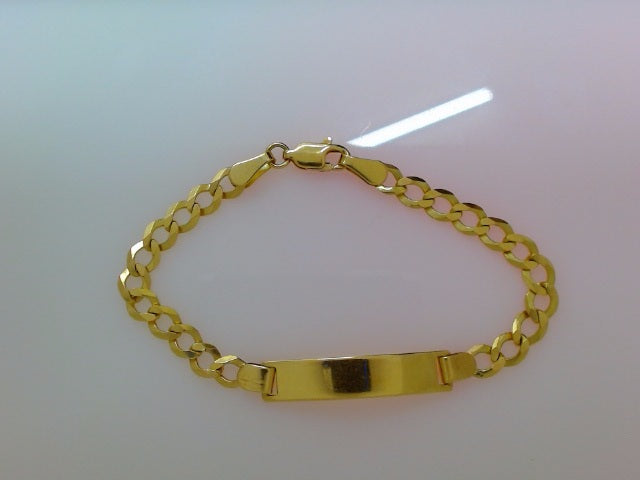 14k Yellow Gold Kid's Anklet 5g