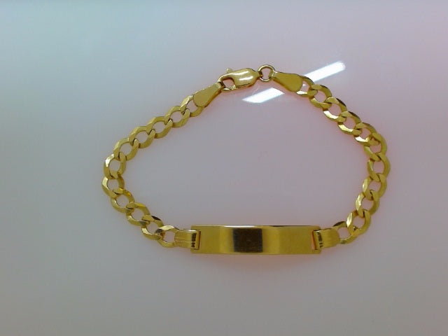 14k Yellow Gold Kid's Anklet 5g