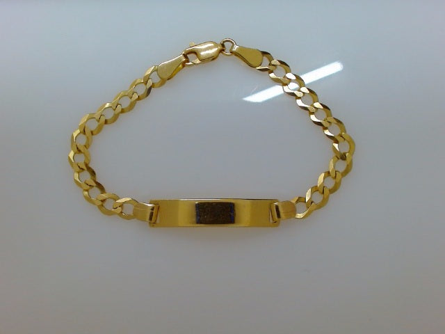 14k Yellow Gold Kid's Anklet 4.9g