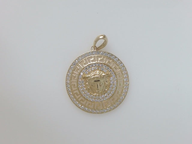 14k Yellow Gold Unisex Pendant 7.6g