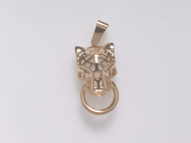 14k Yellow Gold Unisex Pendant 6.4g