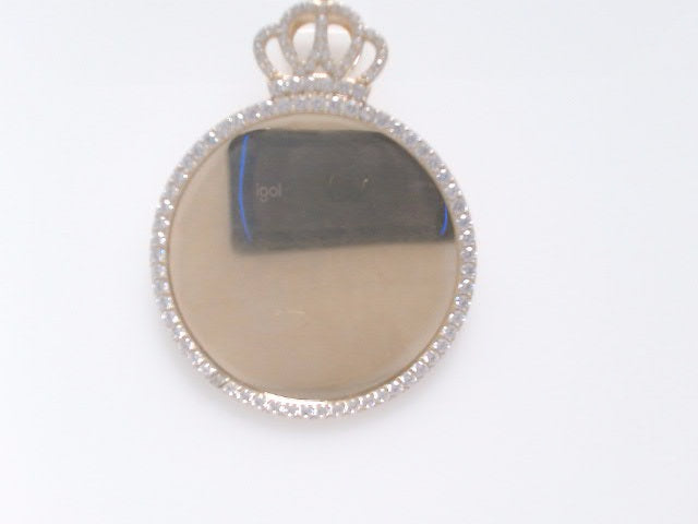 14k Yellow Gold Unisex Pendant 10.5g