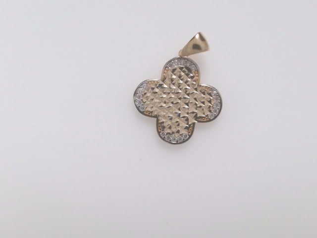 14k Yellow Gold Unisex Pendant 2.3g