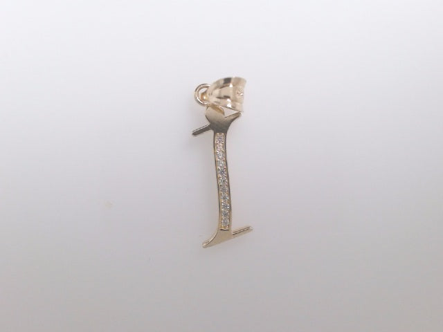 14k Yellow Gold Unisex Pendant 1.2g