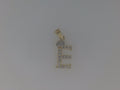 14k Yellow Gold Unisex Pendant 1g