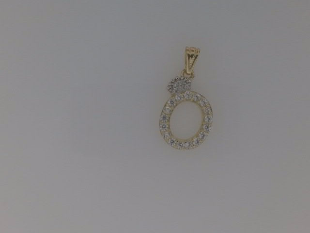 14k Yellow Gold Unisex Pendant 1g