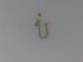14k Yellow Gold Unisex Pendant 1g